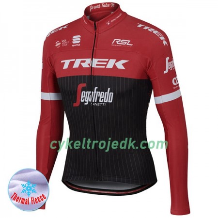 Cykeltrøje Vinter 2017 Trek-Segafredo N001